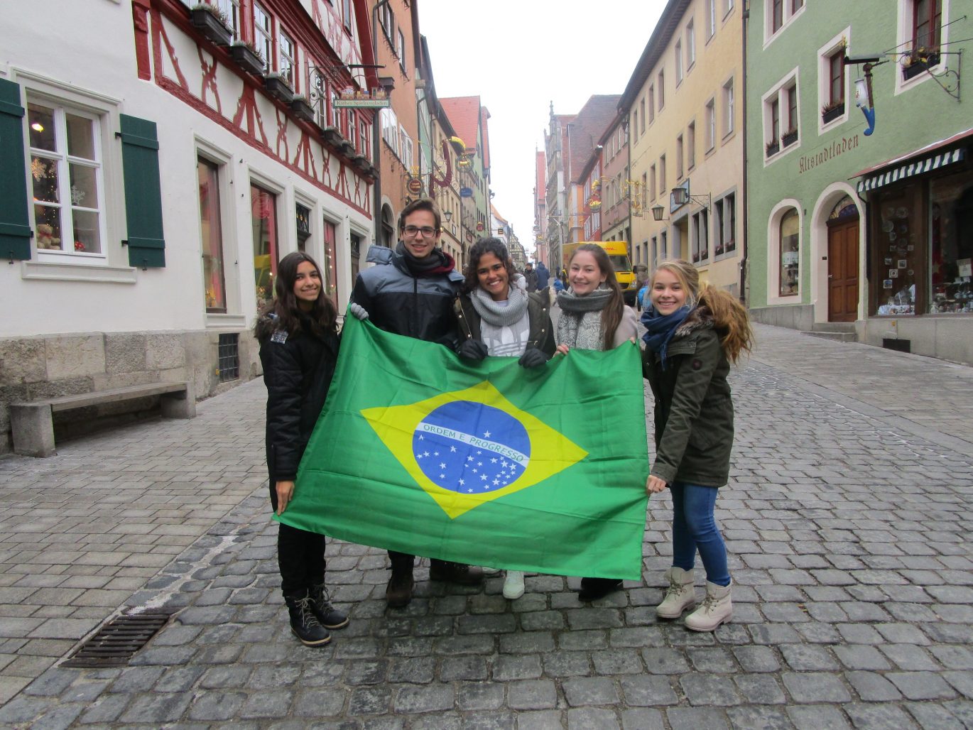 Students from Brazil as guests at Wilhelm-Löhe-Schule (Germany)