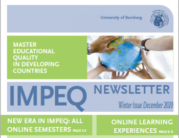 IMPEQ Newsletter Winter 2020 published